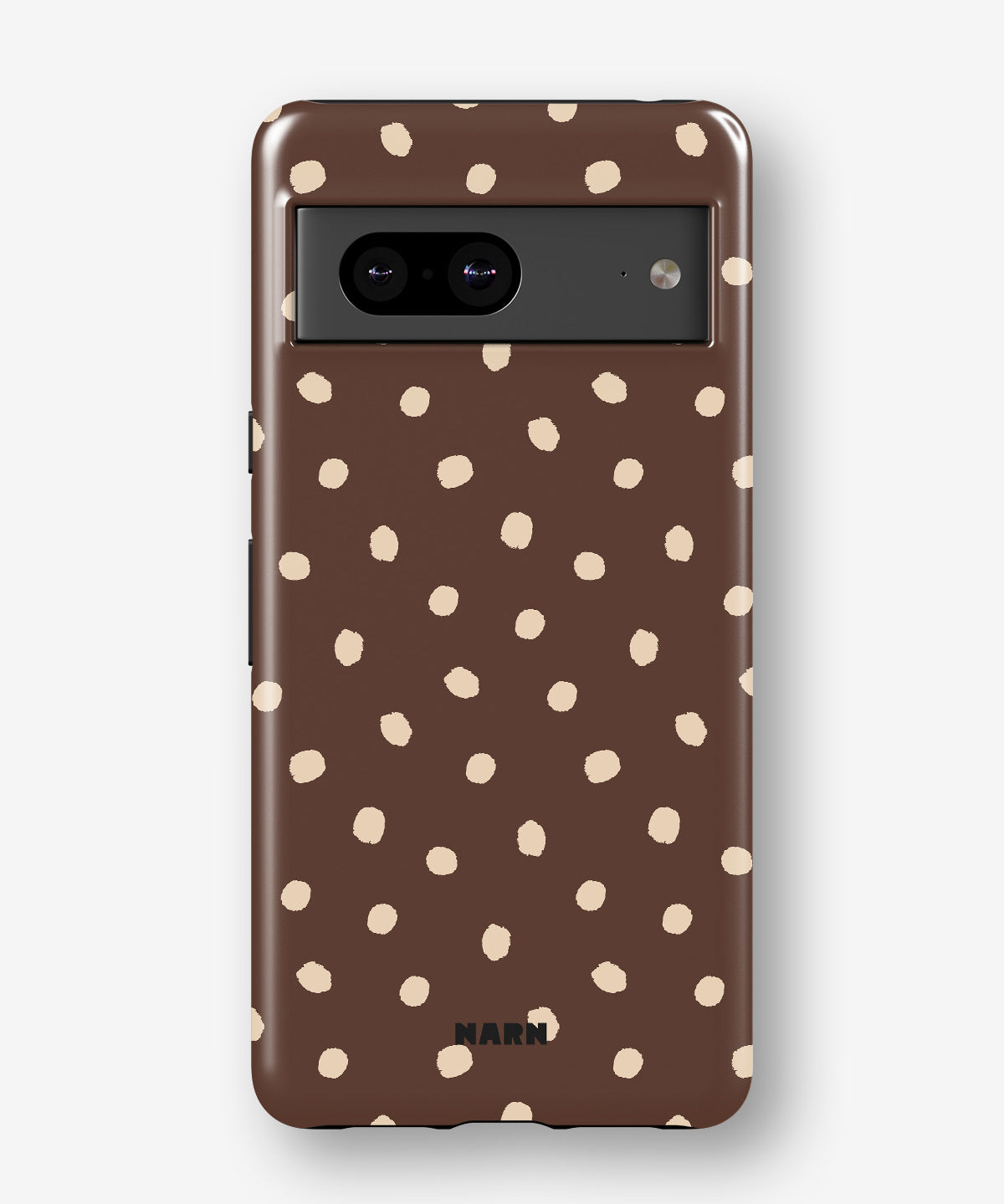 Google Pixel 6a Tough Case – Choco Dots - View 1