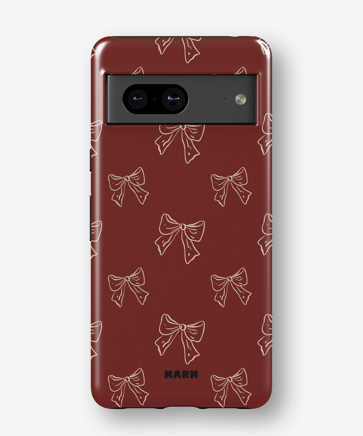 Google Pixel 6a Tough Case – Cherry Bows - View 1