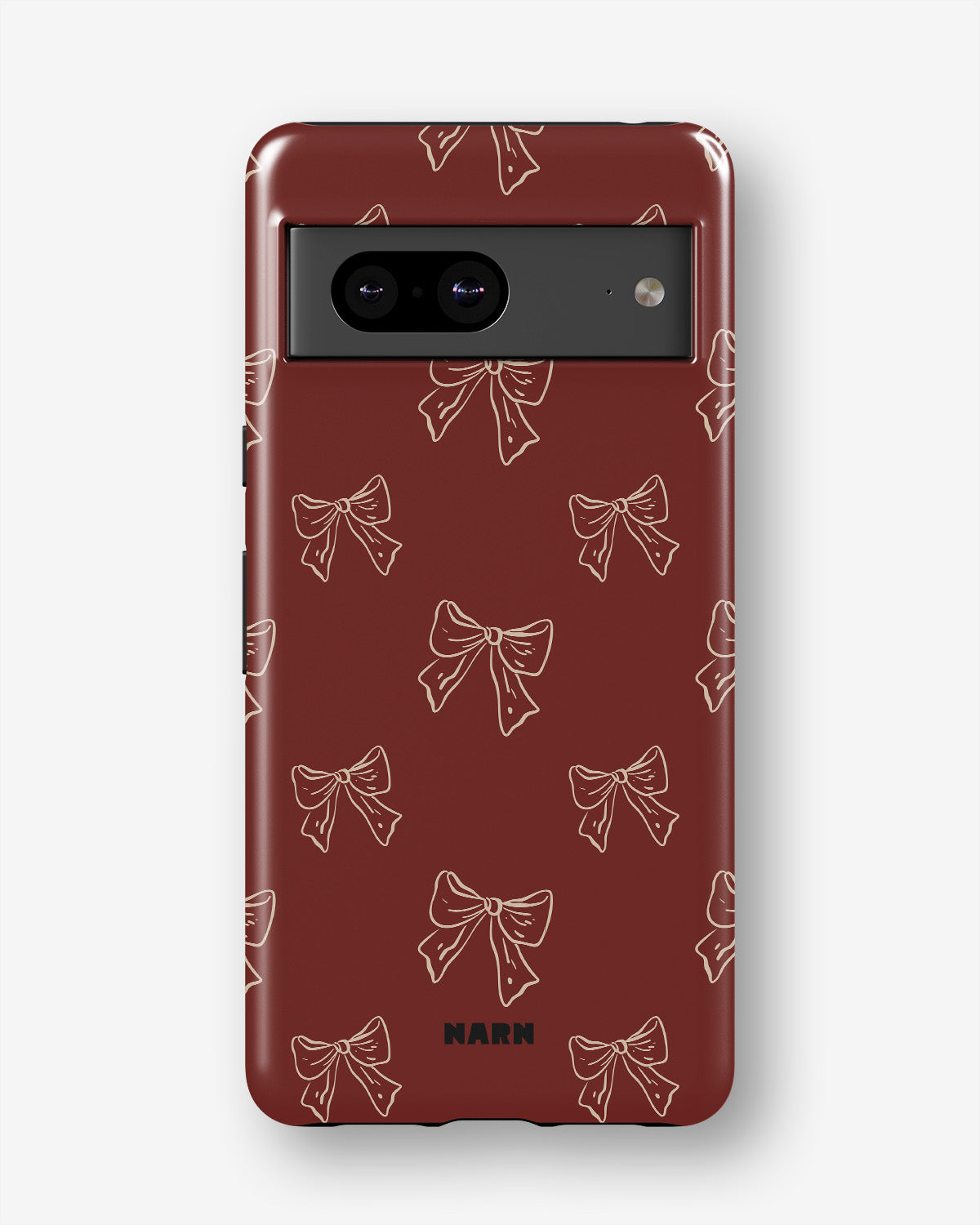 Google Pixel 6a Tough Case – Cherry Bows - View 1