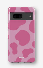Google Pixel 6a Tough Case – Pink Moo - View 1