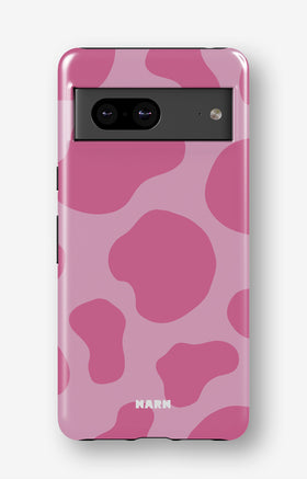 Google Pixel 6a Tough Case – Pink Moo - View 1