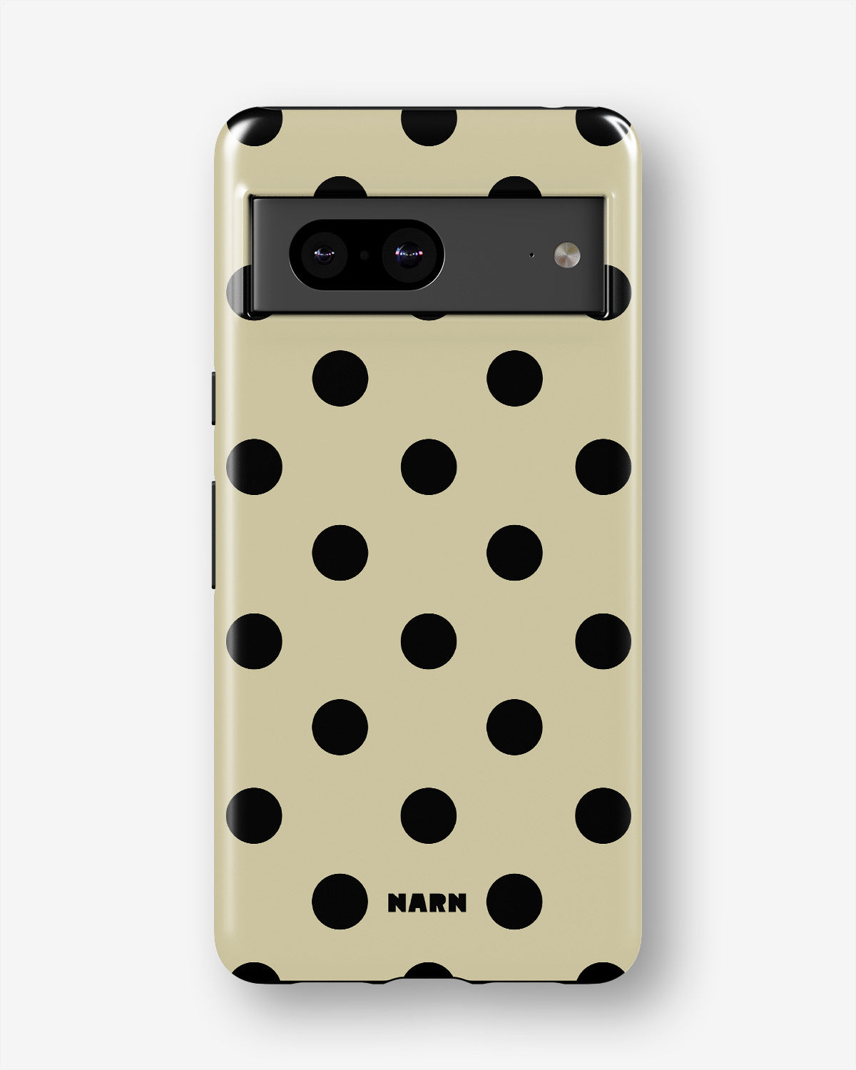 Google Pixel 6a Tough Case – Honey Dots - View 1