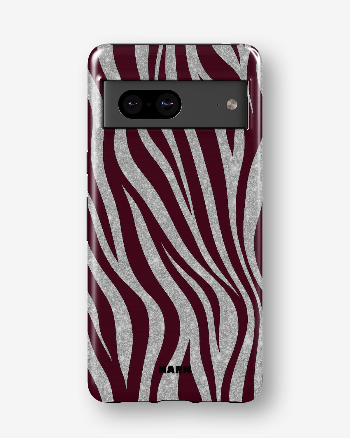 Google Pixel 6a Tough Case – Velvet Zebra - View 1