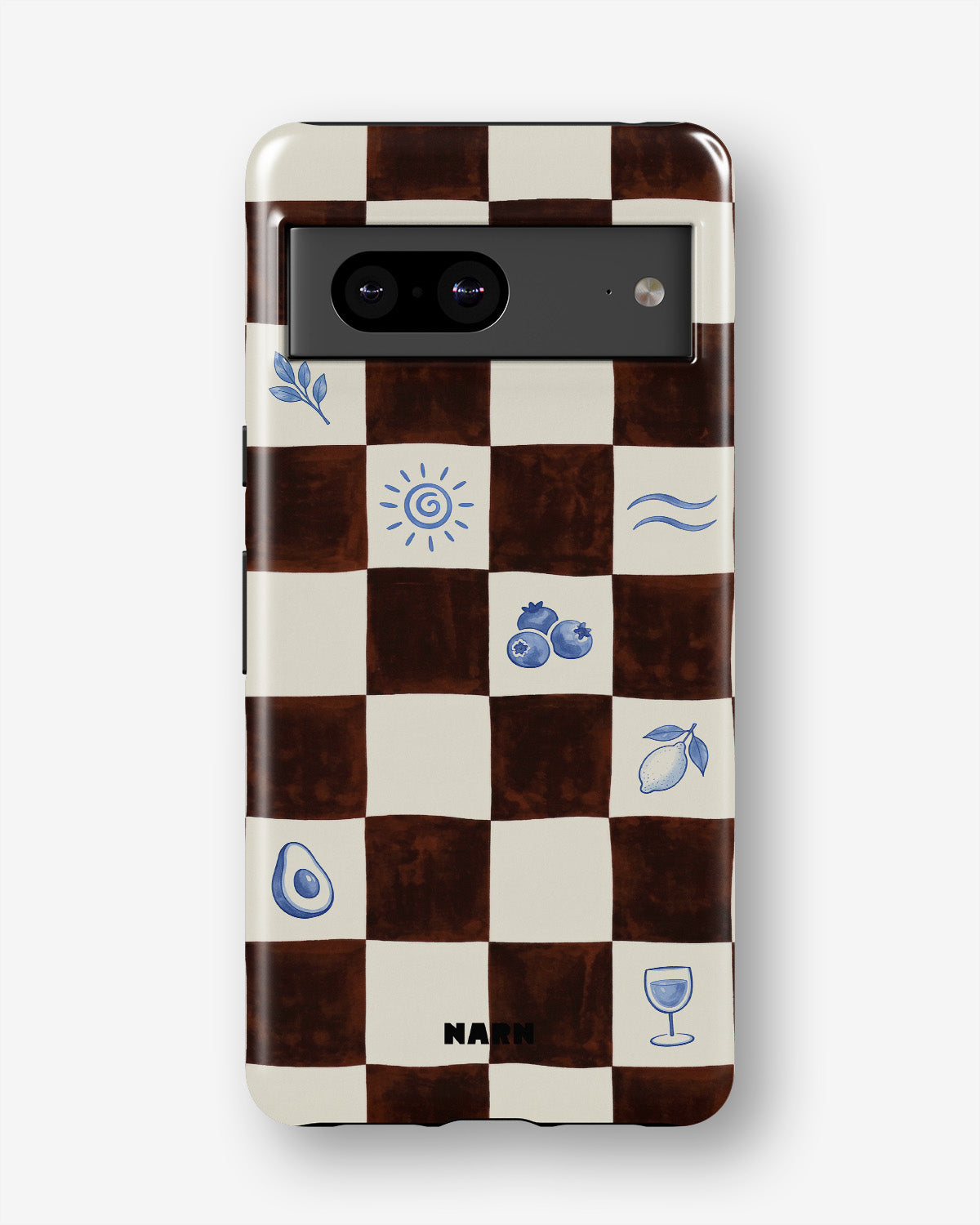 Google Pixel 6a Tough Case – Dolce Grid - View 1
