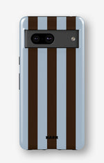 Google Pixel 6a Tough Case – Bistro Stripes - View 1