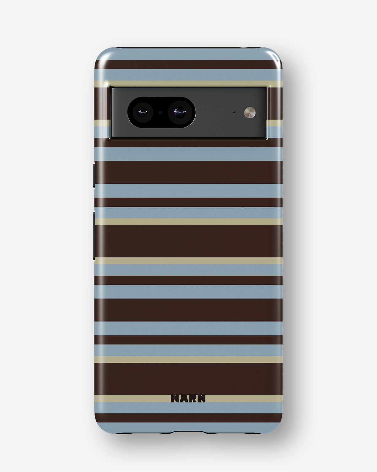 Google Pixel 6a Tough Case – Latte Lines - View 1