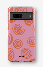 Google Pixel 6a Tough Case – Candy Swirl - View 1