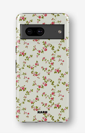 Google Pixel 6a Tough Case – Vintage Rose - View 1