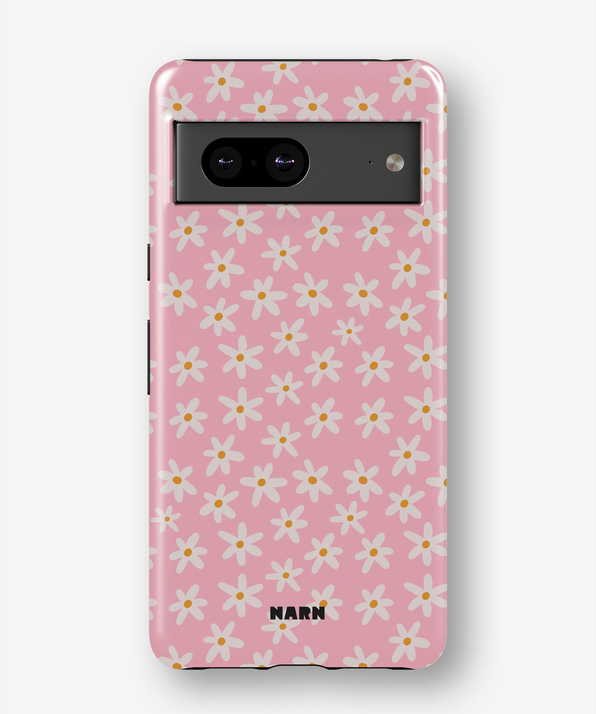 Google Pixel 6a Tough Case – Pink Daisy - View 1