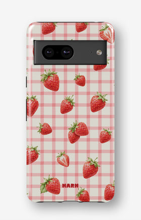 Google Pixel 6a Tough Case – Strawbella - View 1