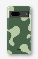 Google Pixel 6a Tough Case – Green Blend - View 1