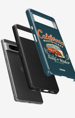 Google Pixel 6a Tough Case – California Surf - View 2