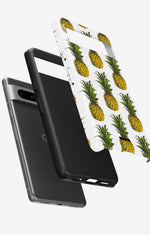 Google Pixel 6a Tough Case – Pineapple Bliss - View 2