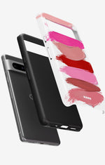 Google Pixel 6a Tough Case – Lipstick Smears - View 2