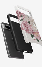Google Pixel 6a Tough Case – Roses - View 2