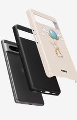 Google Pixel 6a Tough Case – Flying Rabbit - View 2