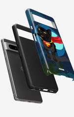 Google Pixel 6a Tough Case – Super Cat - View 2