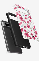 Google Pixel 6a Tough Case – Poppies in Bloom - View 2