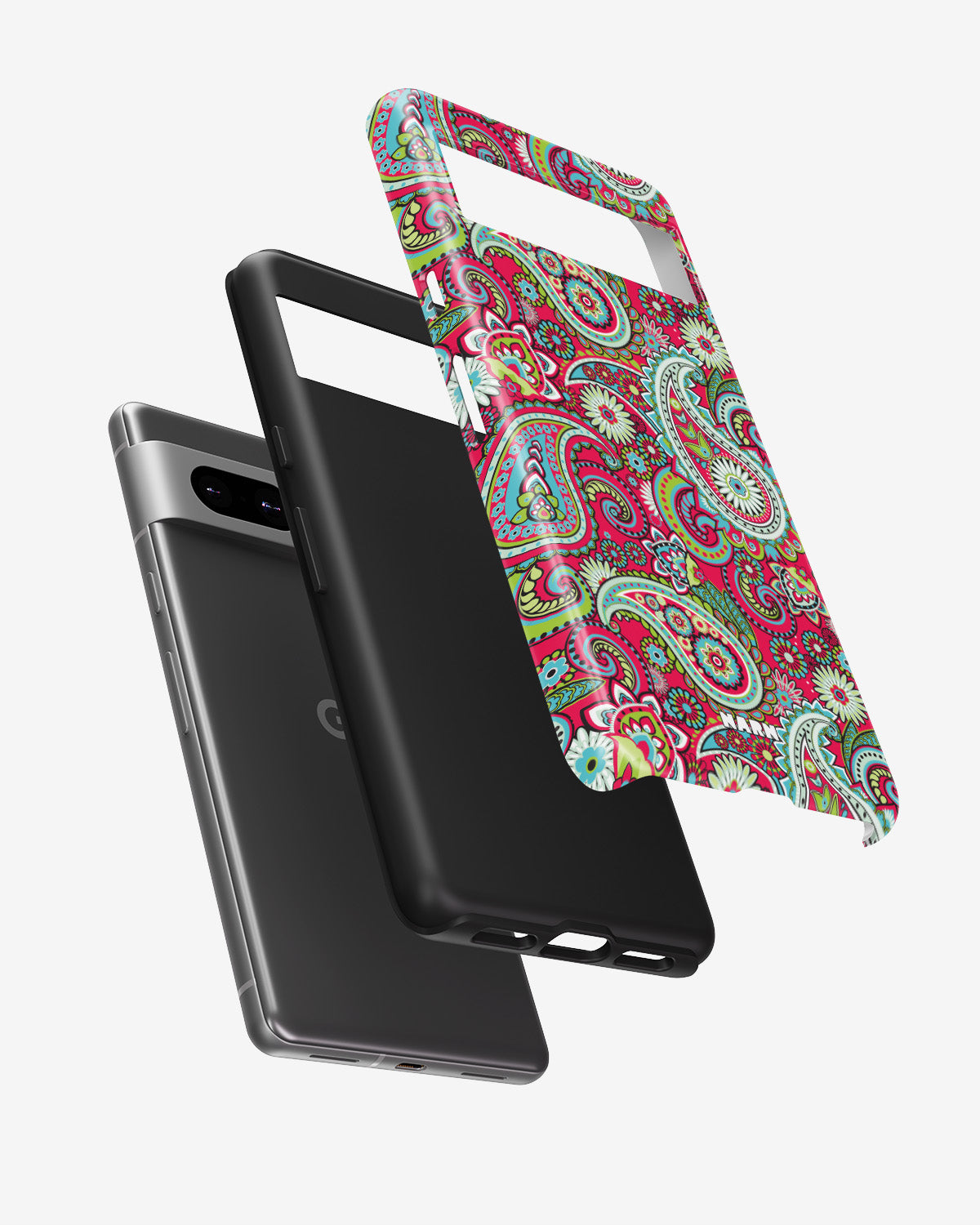 Google Pixel 6a Tough Case – Paisley Paradise - View 2