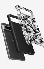 Google Pixel 6a Tough Case – Skull Garden - View 2