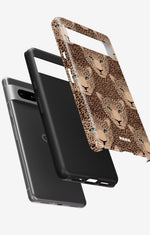 Google Pixel 6a Tough Case – Leopard Gaze - View 2