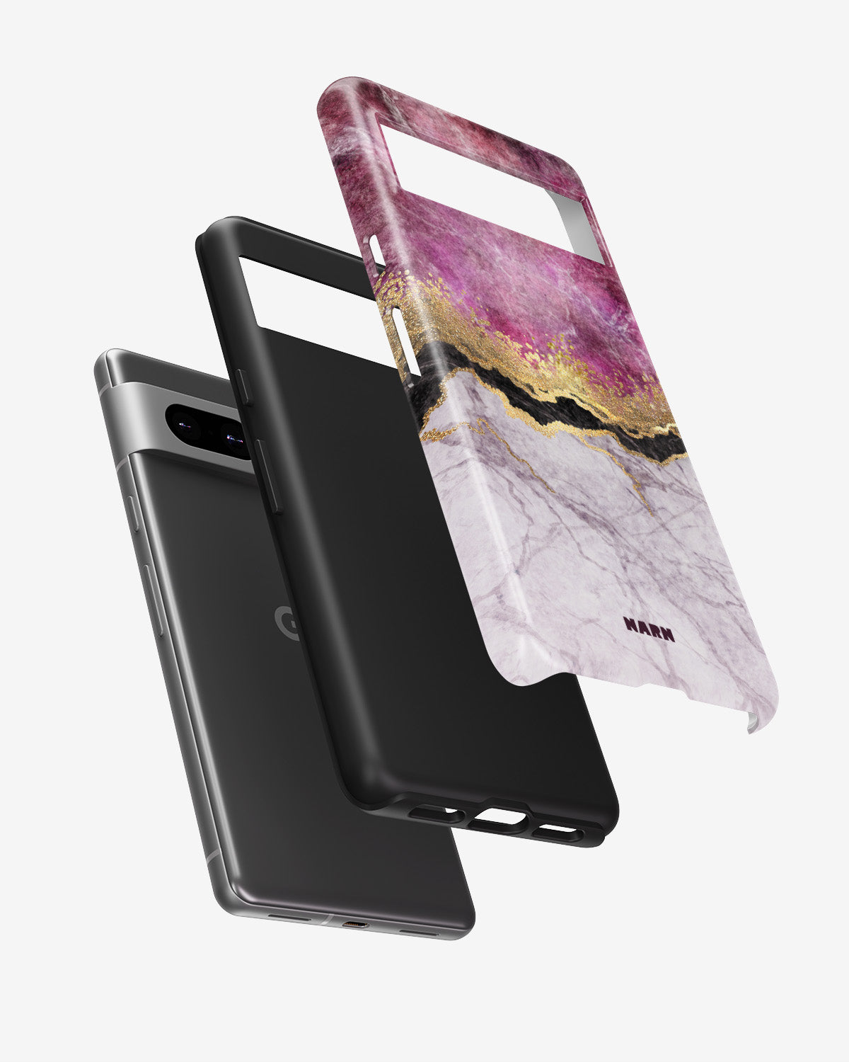 Google Pixel 6a Tough Case – Pink Dream - View 2