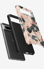 Google Pixel 6a Tough Case – Crowned Bird - View 2