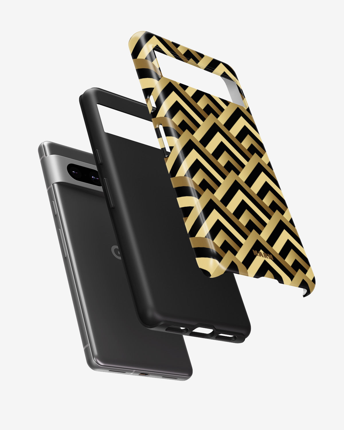 Google Pixel 6a Tough Case – Goldline - View 2