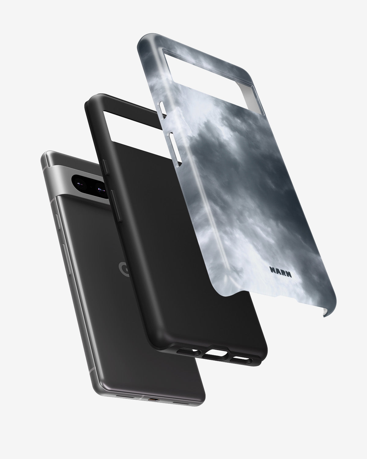 Google Pixel 6a Tough Case – Cloudy - View 2