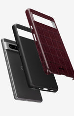 Google Pixel 6a Tough Case – Rouge Croc - View 2