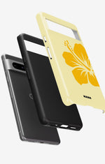 Google Pixel 6a Tough Case – Golden Bloom - View 2