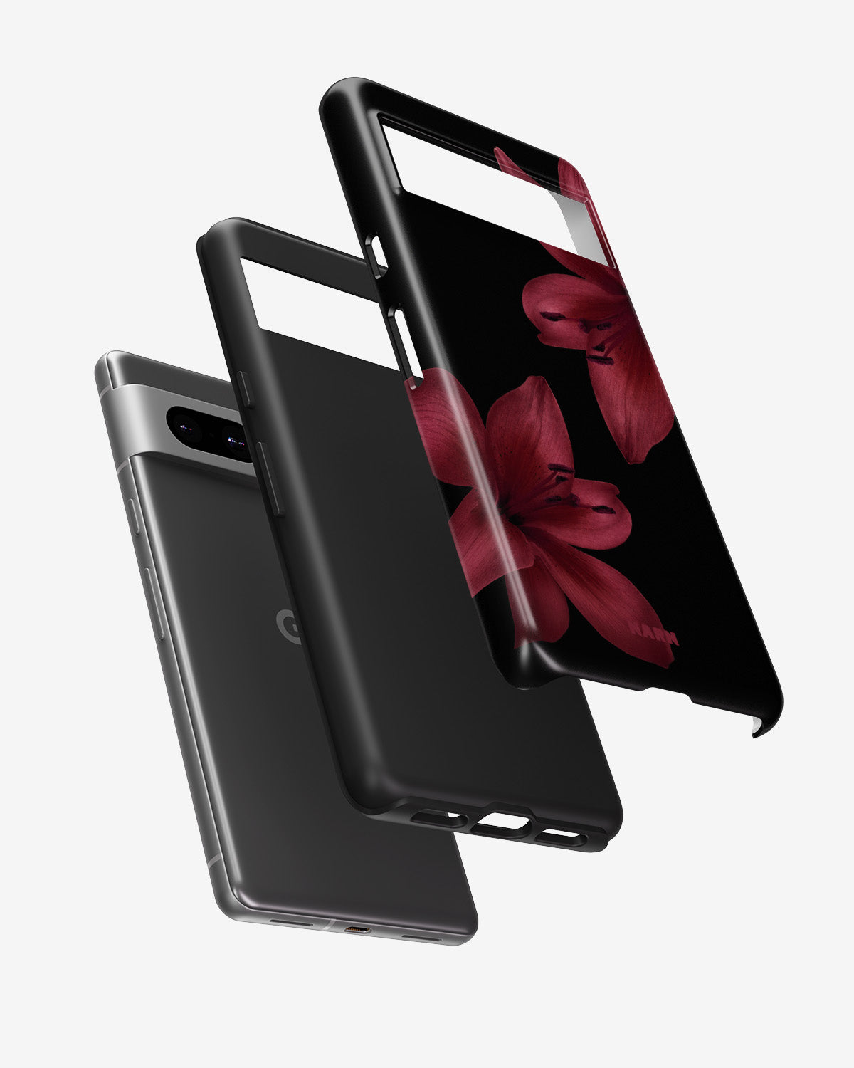 Google Pixel 6a Tough Case – Ruby Lily - View 2