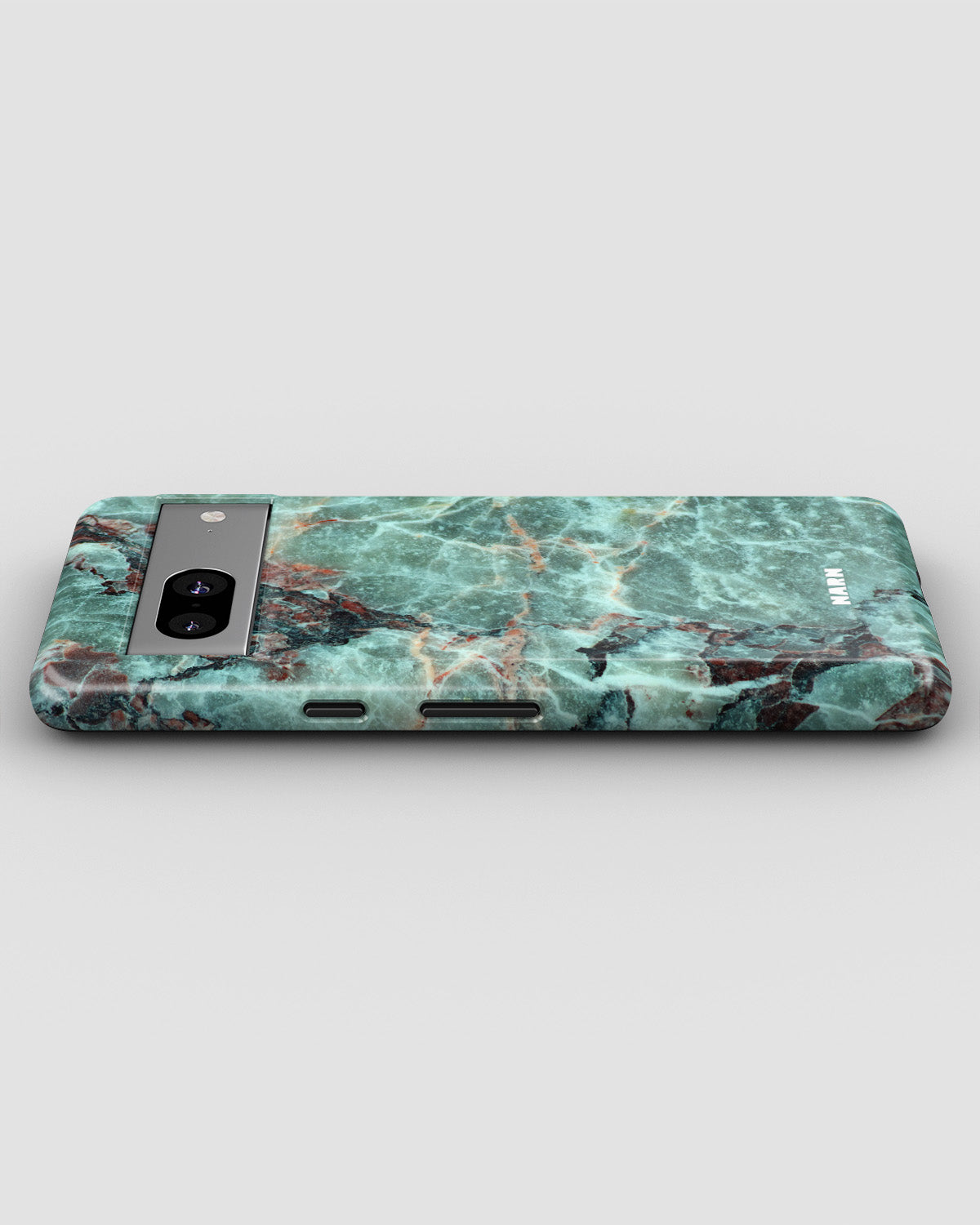 Google Pixel 6a Tough Case – Green Marble - View 3