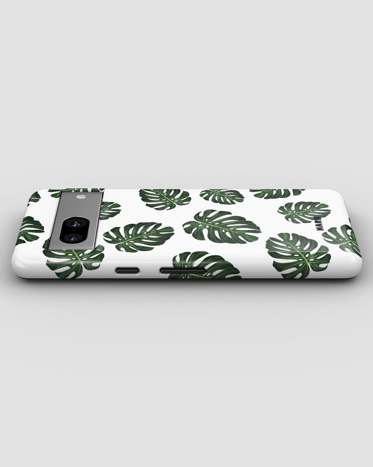 Google Pixel 6a Tough Case – Monstera Pattern - View 3