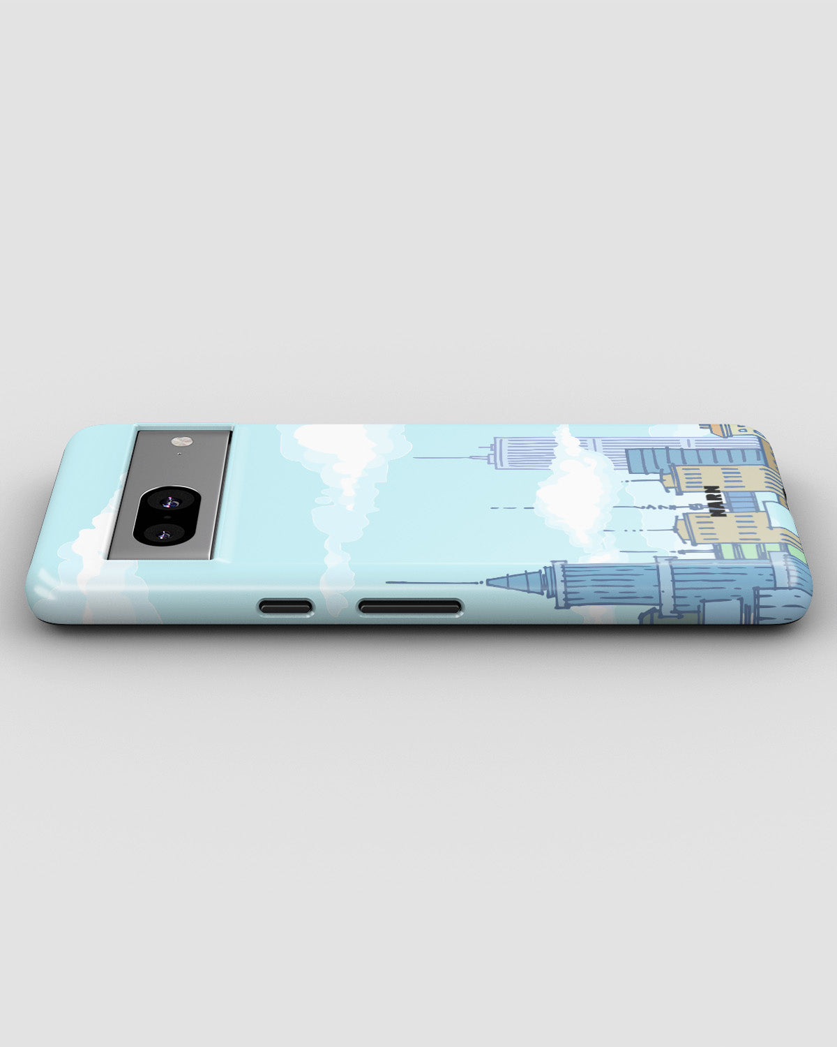 Google Pixel 6a Tough Case – Skyline - View 3