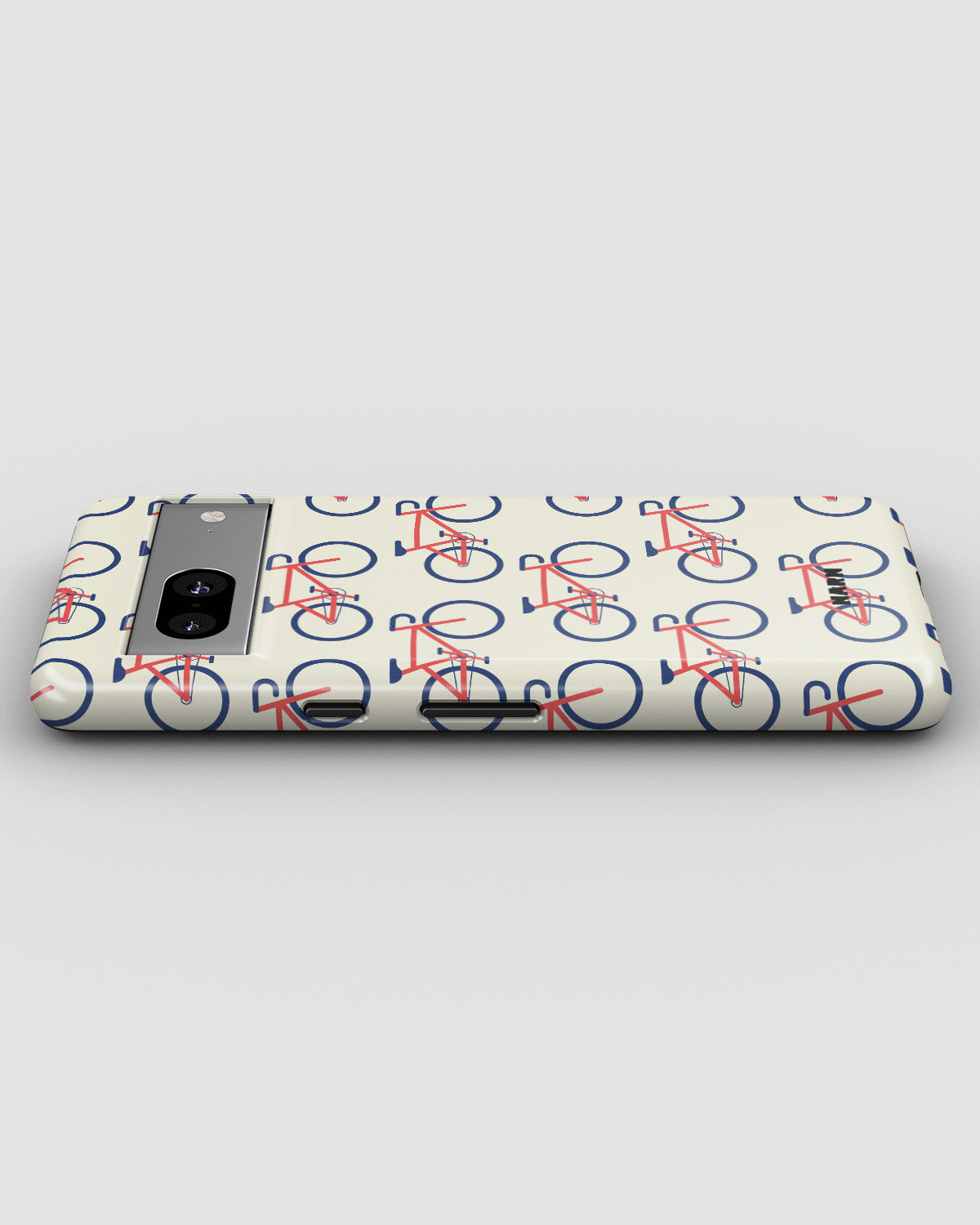 Google Pixel 6a Tough Case – Vintage Bicycle - View 3