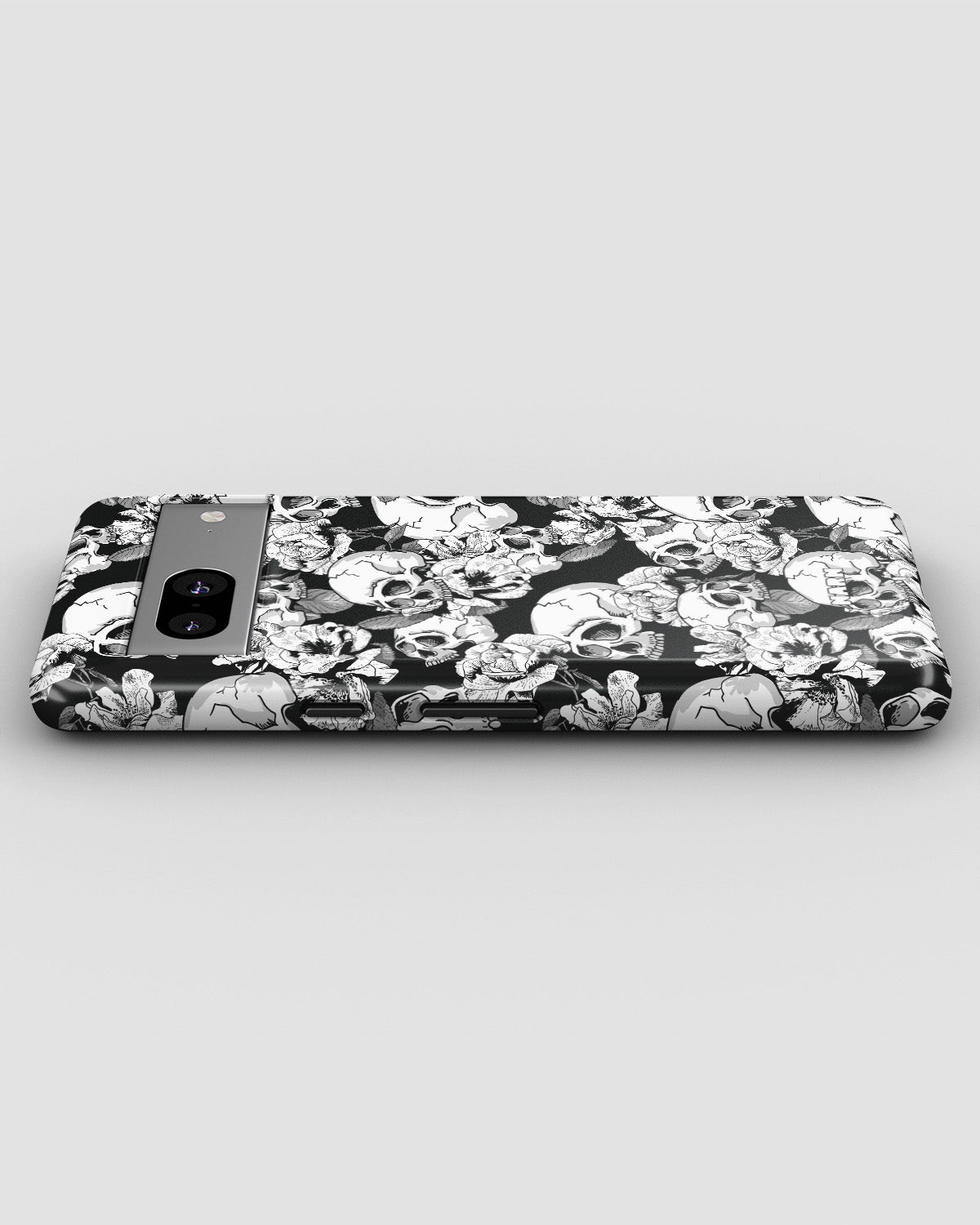 Google Pixel 6a Tough Case – Skull Garden - View 3