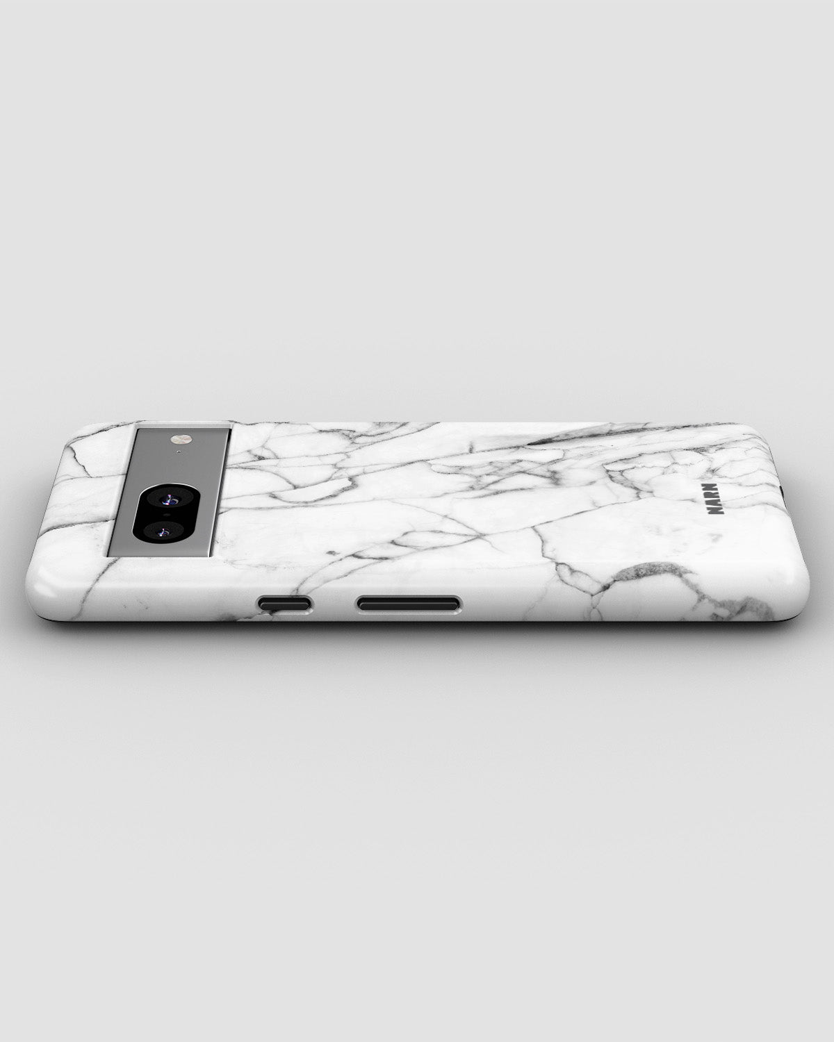 Google Pixel 6a Tough Case – Milky Marble - View 3