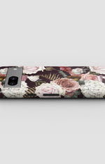 Google Pixel 6a Tough Case – Midnight Roses - View 3