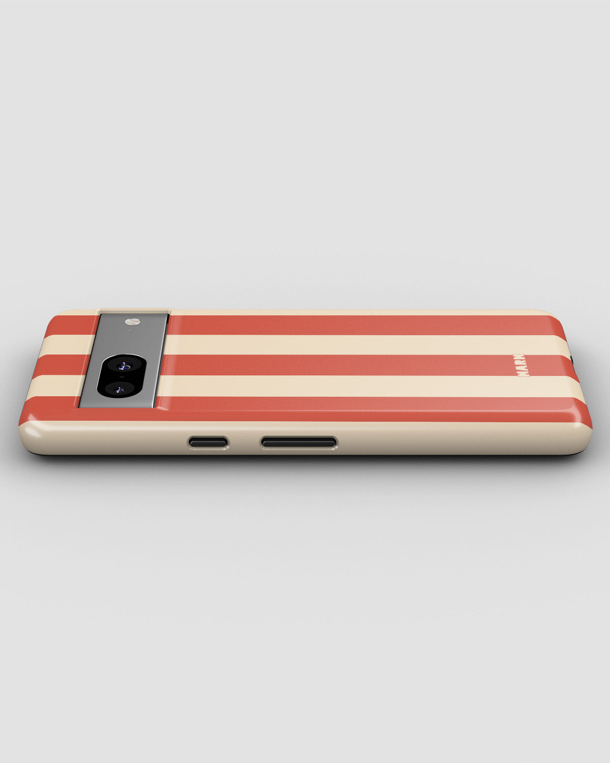 Google Pixel 6a Tough Case – Sunset Stripes - View 3