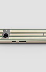 Google Pixel 6a Tough Case – Evergreen Stripe - View 3