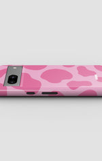 Google Pixel 6a Tough Case – Pink Moo - View 3