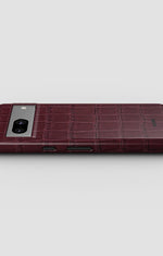 Google Pixel 6a Tough Case – Rouge Croc - View 3