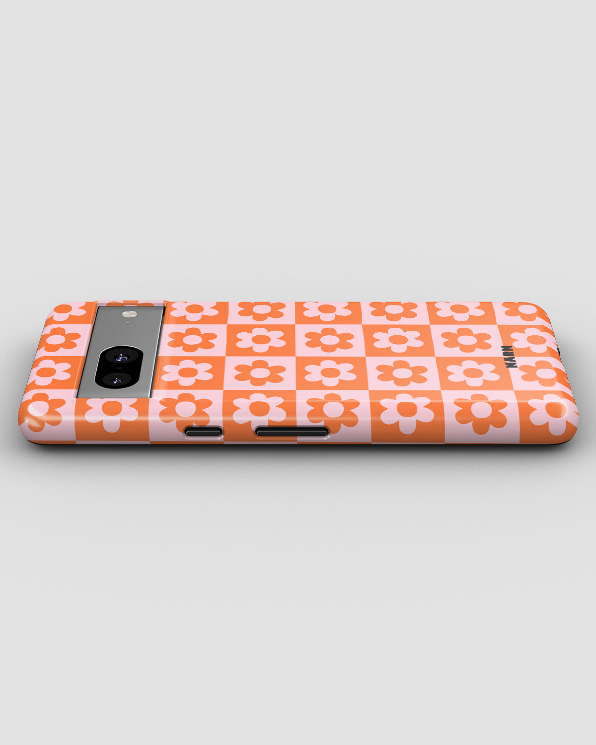 Google Pixel 6a Tough Case – Peach Petals - View 3