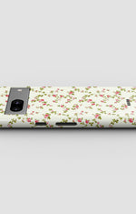 Google Pixel 6a Tough Case – Vintage Rose - View 3