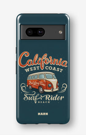 Google Pixel 7 Tough Case – California Surf - View 1