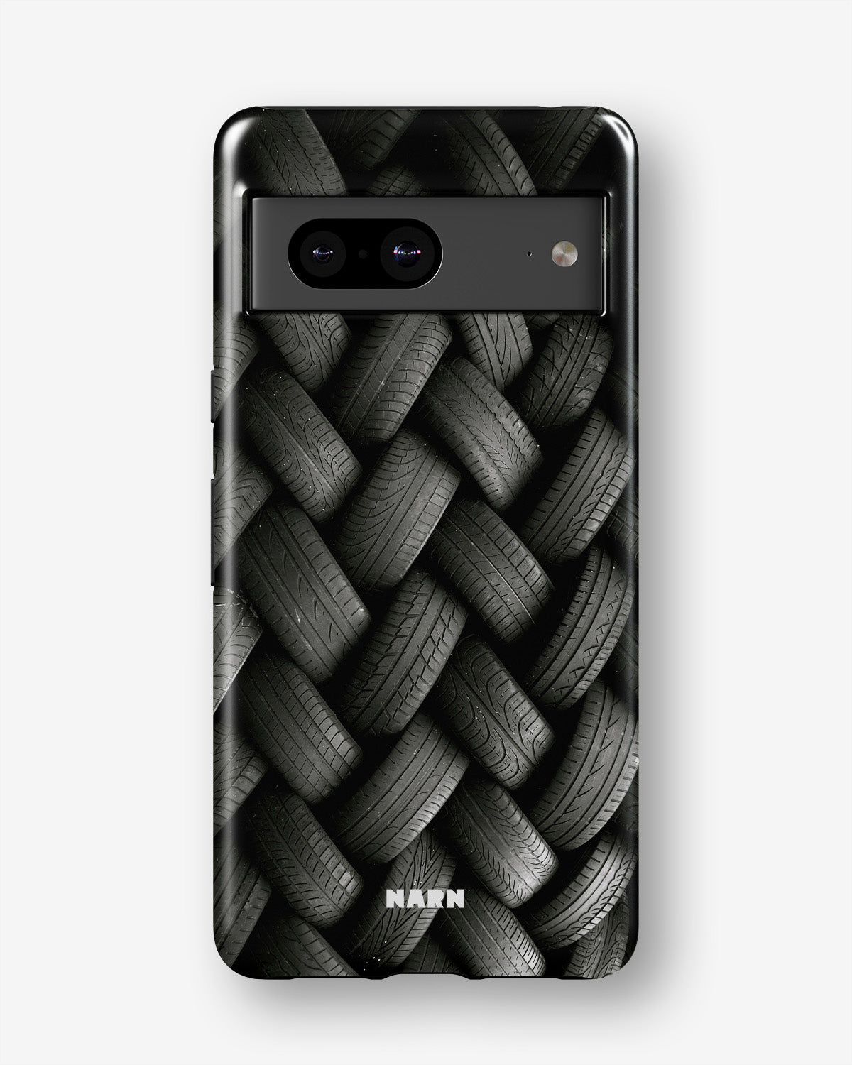 Google Pixel 7 Tough Case – Tires Wall - View 1