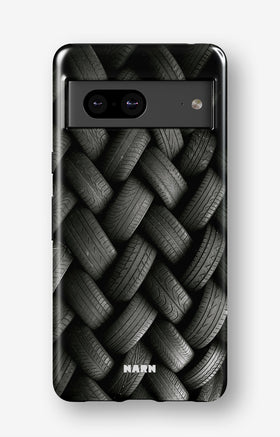 Google Pixel 7 Tough Case – Tires Wall - View 1