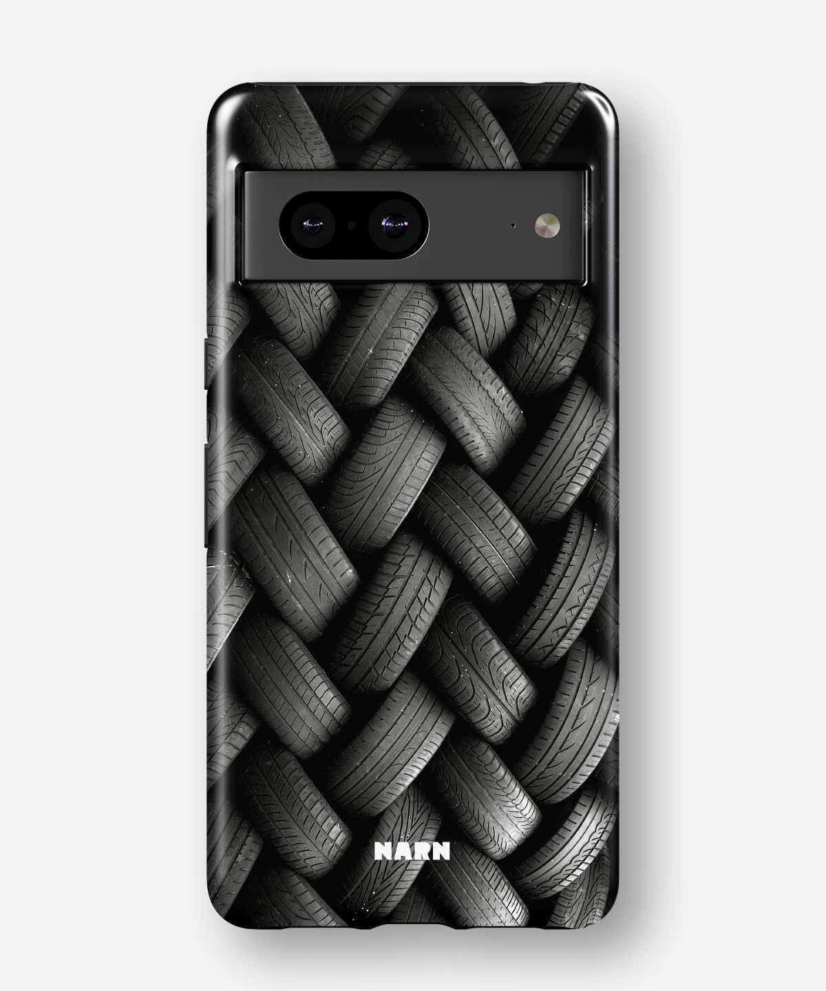 Google Pixel 7 Tough Case – Tires Wall - View 1