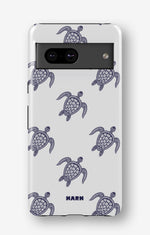 Google Pixel 7 Tough Case – Blue Turtles - View 1
